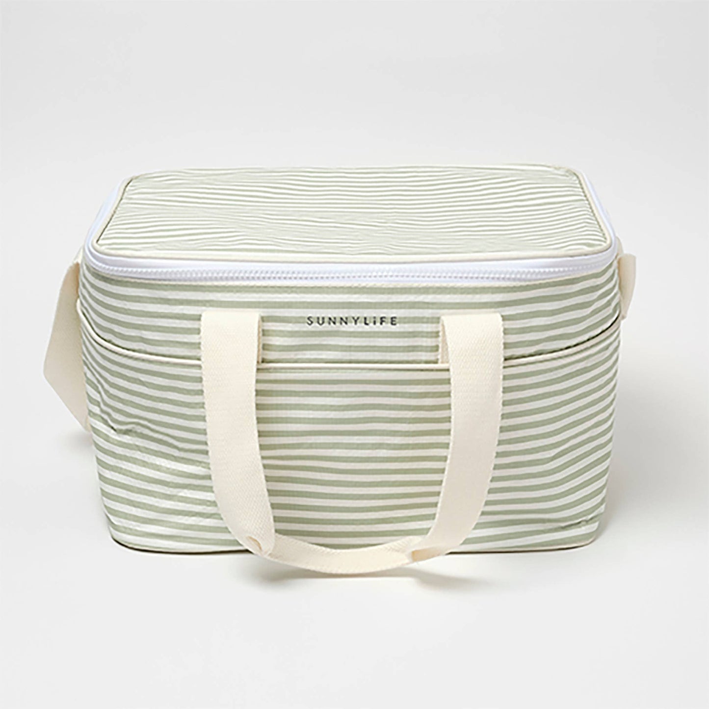 Cooler Bag - La Palma Sage Stripe