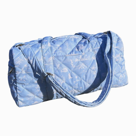 Toile Coastal Cowboy Duffle Bag