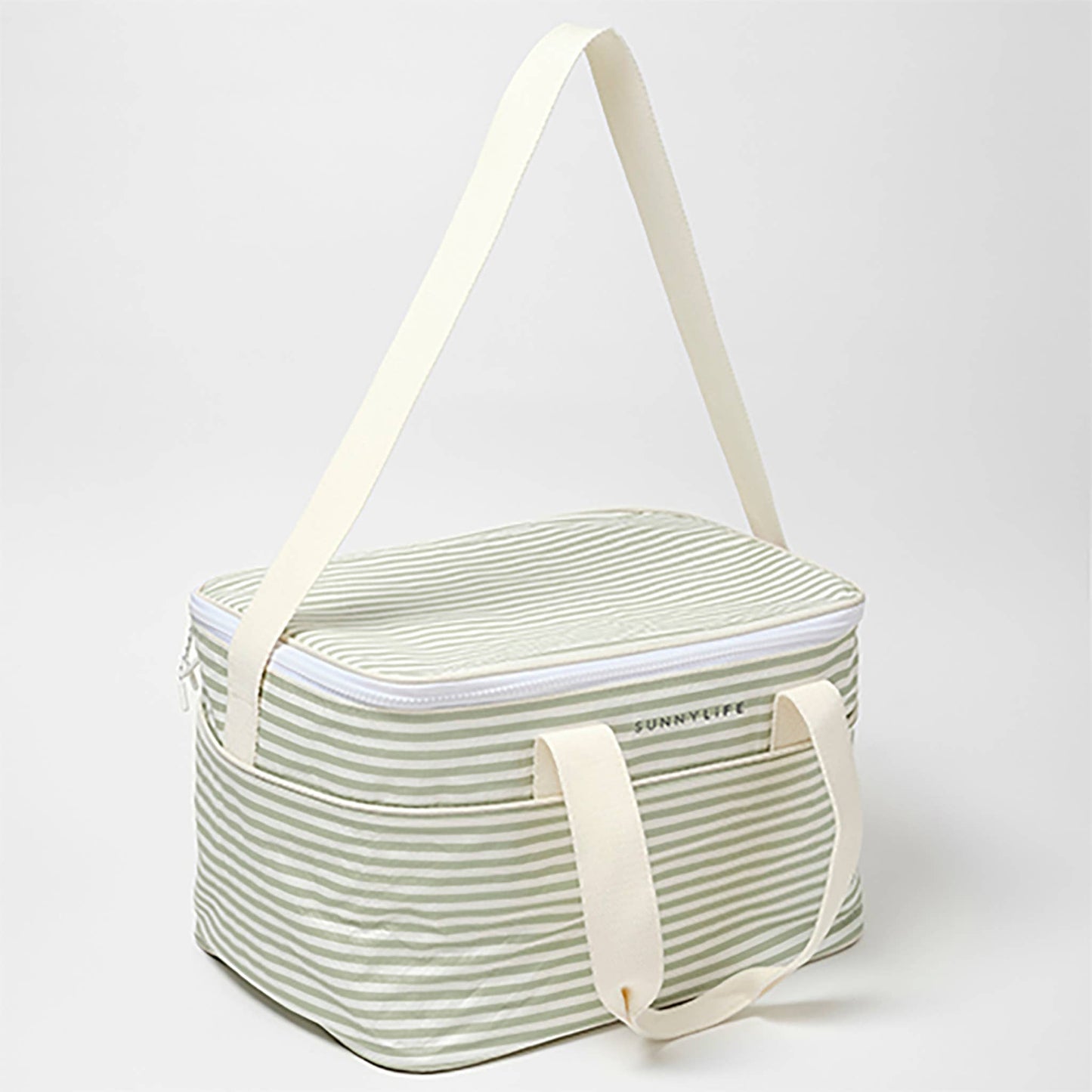 Cooler Bag - La Palma Sage Stripe