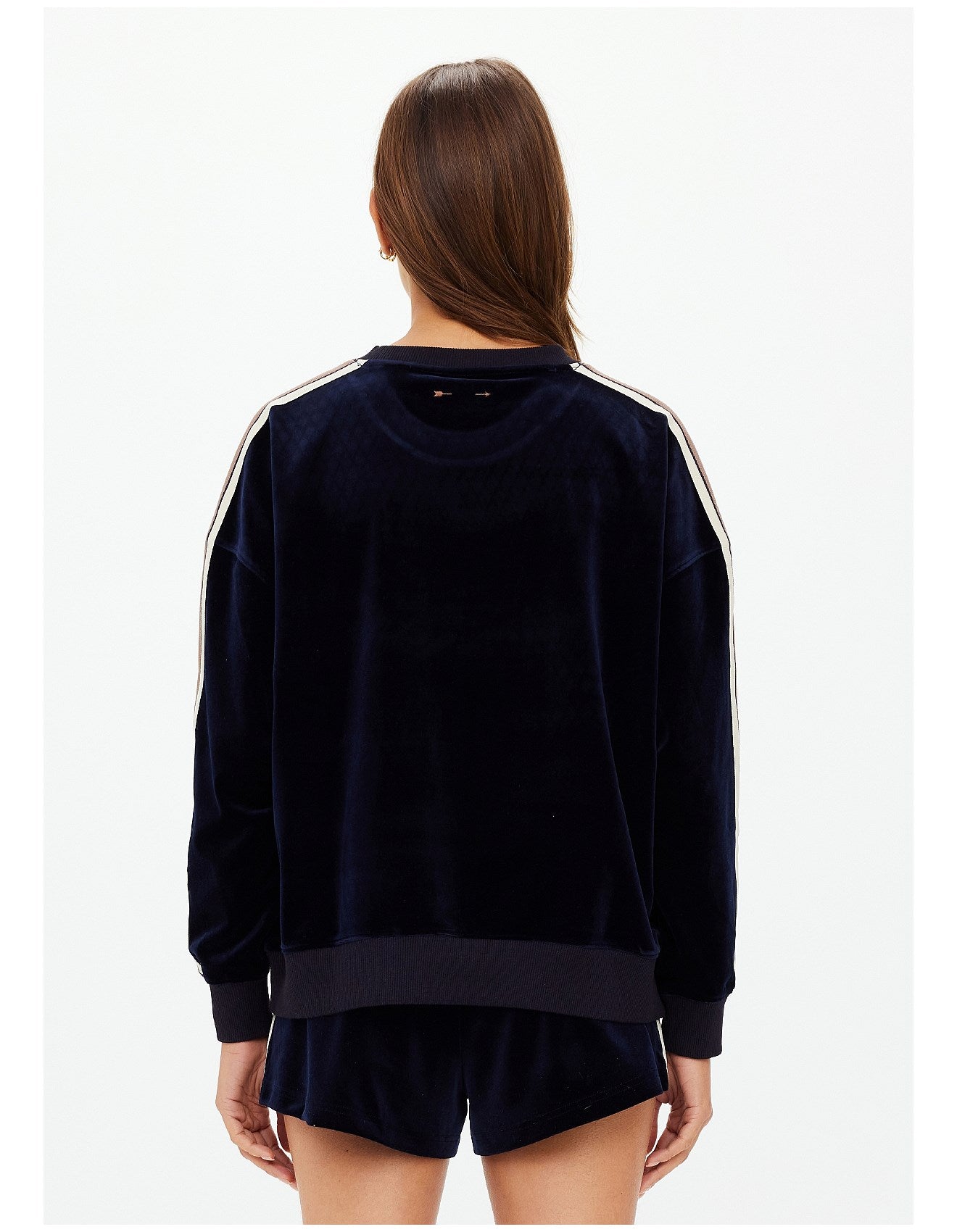 Monaco Lisel Crew Neck Sweater - Navy