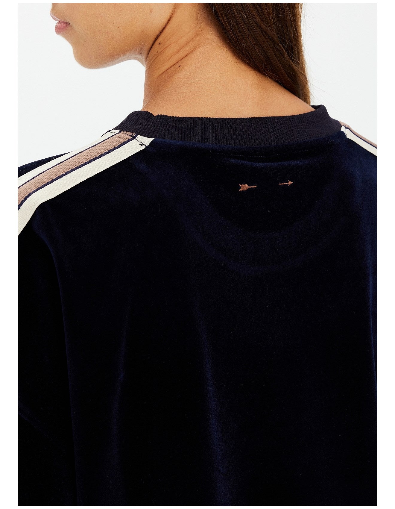 Monaco Lisel Crew Neck Sweater - Navy