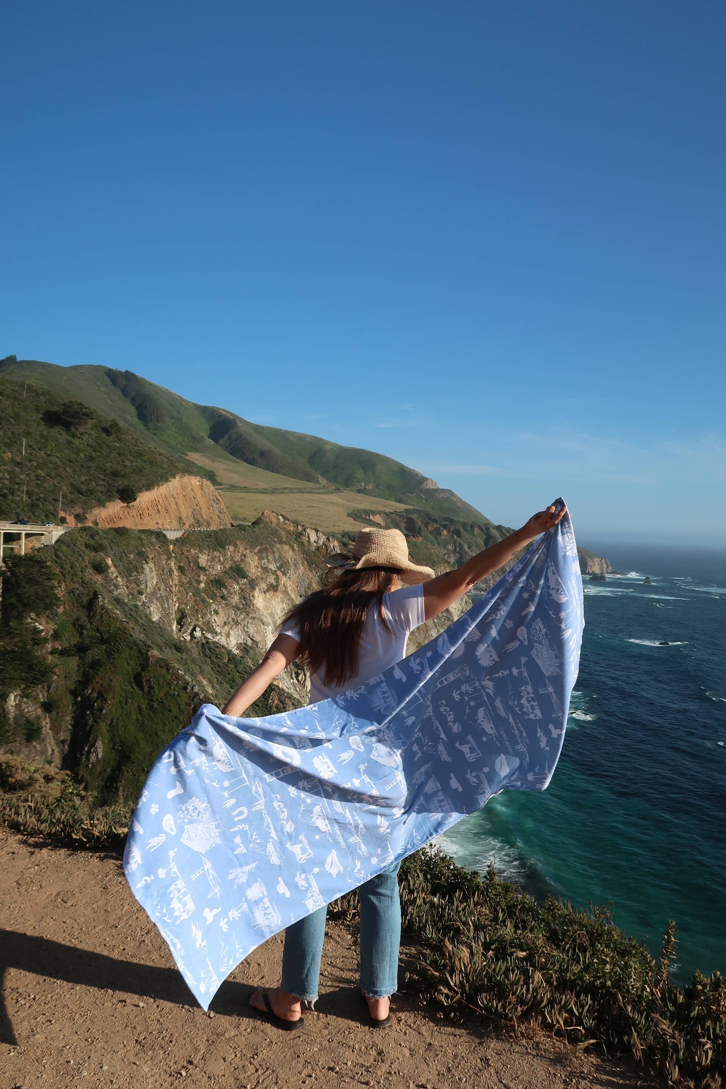 Coastal Cowboy Beach Towel