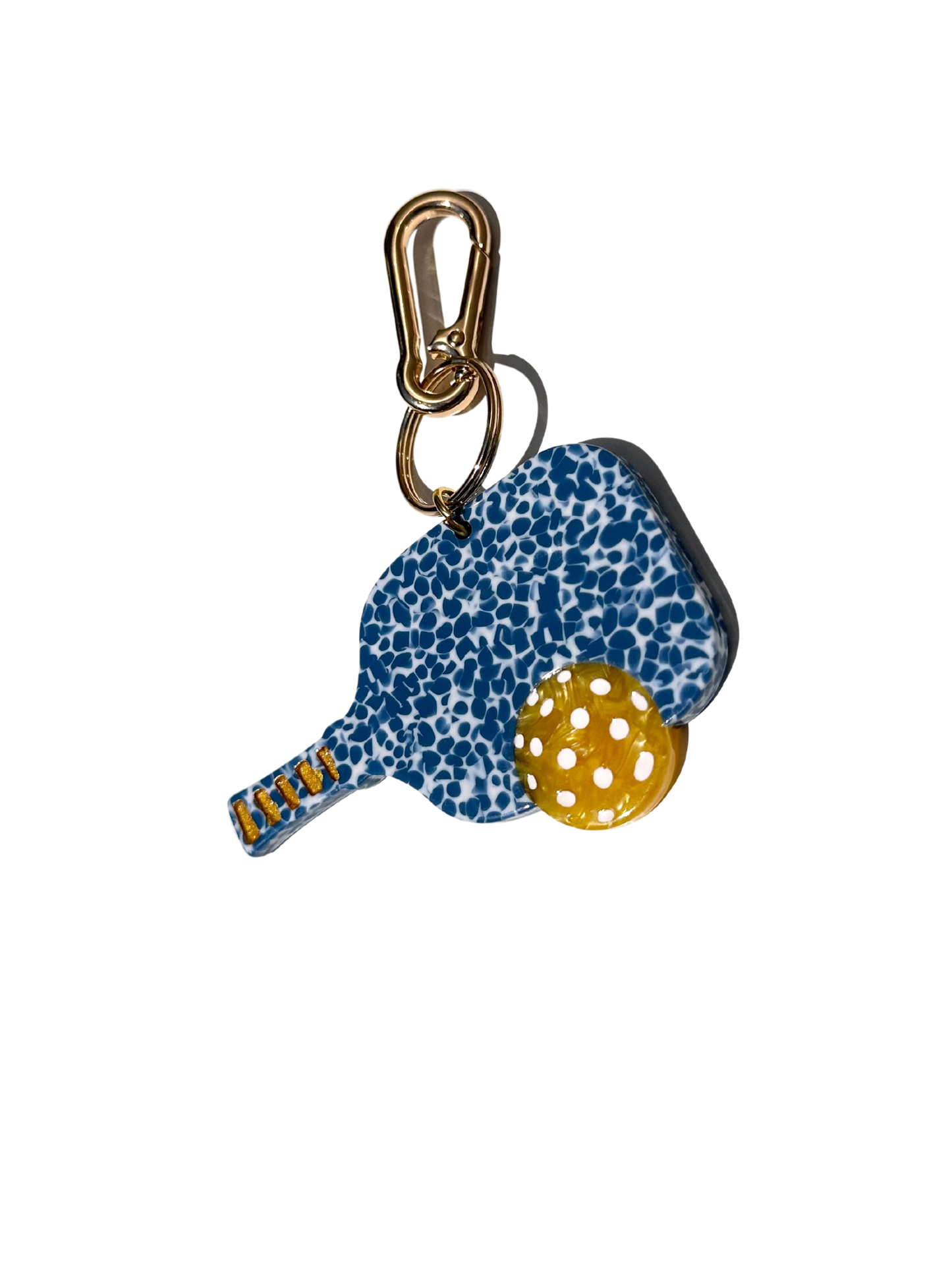Pickleball Bag Charm + Keychain