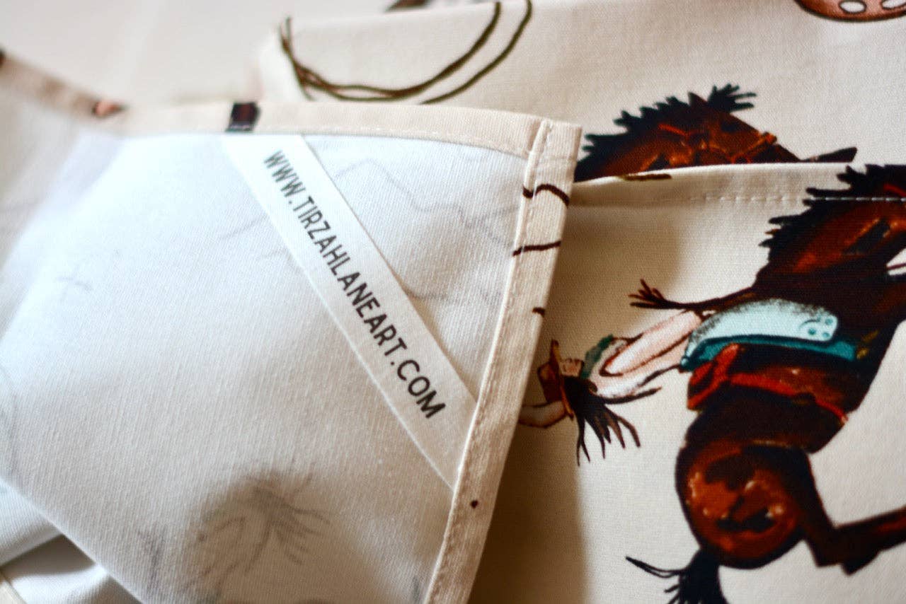 Cowgirl Tea Towel