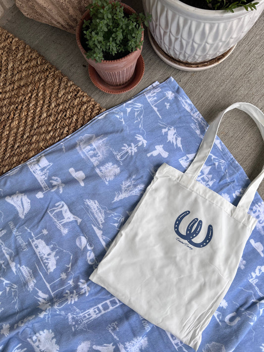 Coastal Cowboy Beach Towel