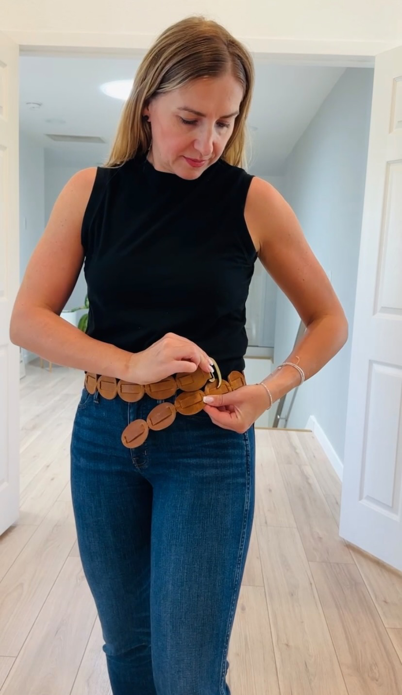 Shishi Belt - Cognac