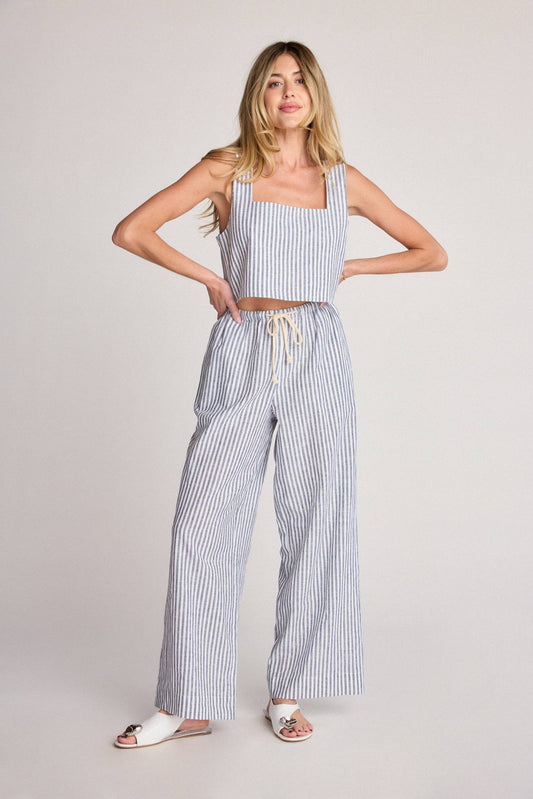 Dahlia Pant - Stripe