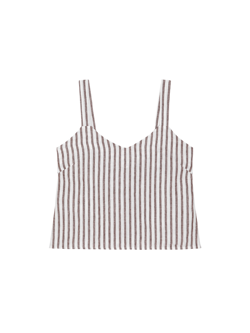 Striped tank top