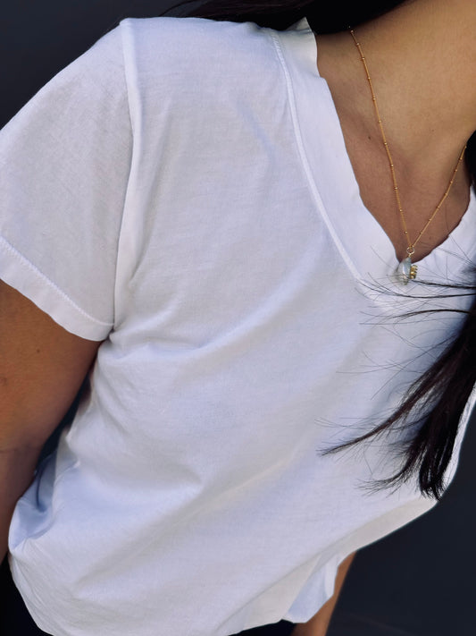 Serena V-Neck Tee - Vail