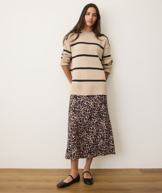Gabrielle Midi Skirt - Leopard