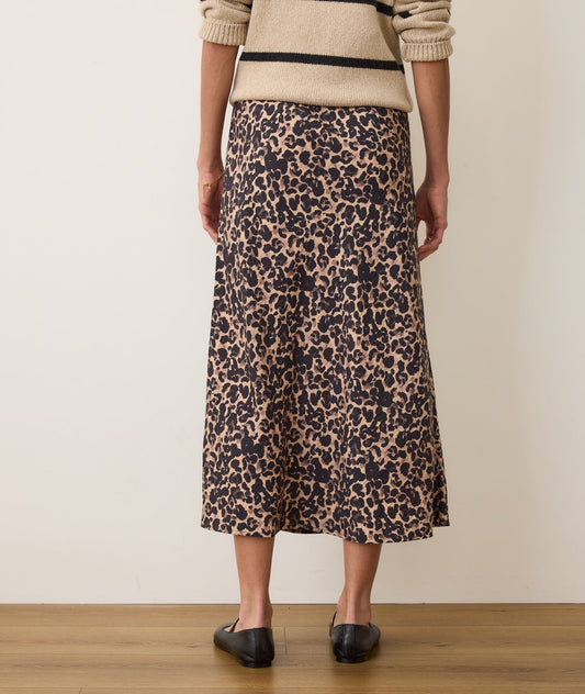 Gabrielle Midi Skirt - Leopard