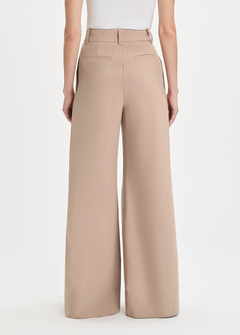 Pleats For Days Pant - Mocha