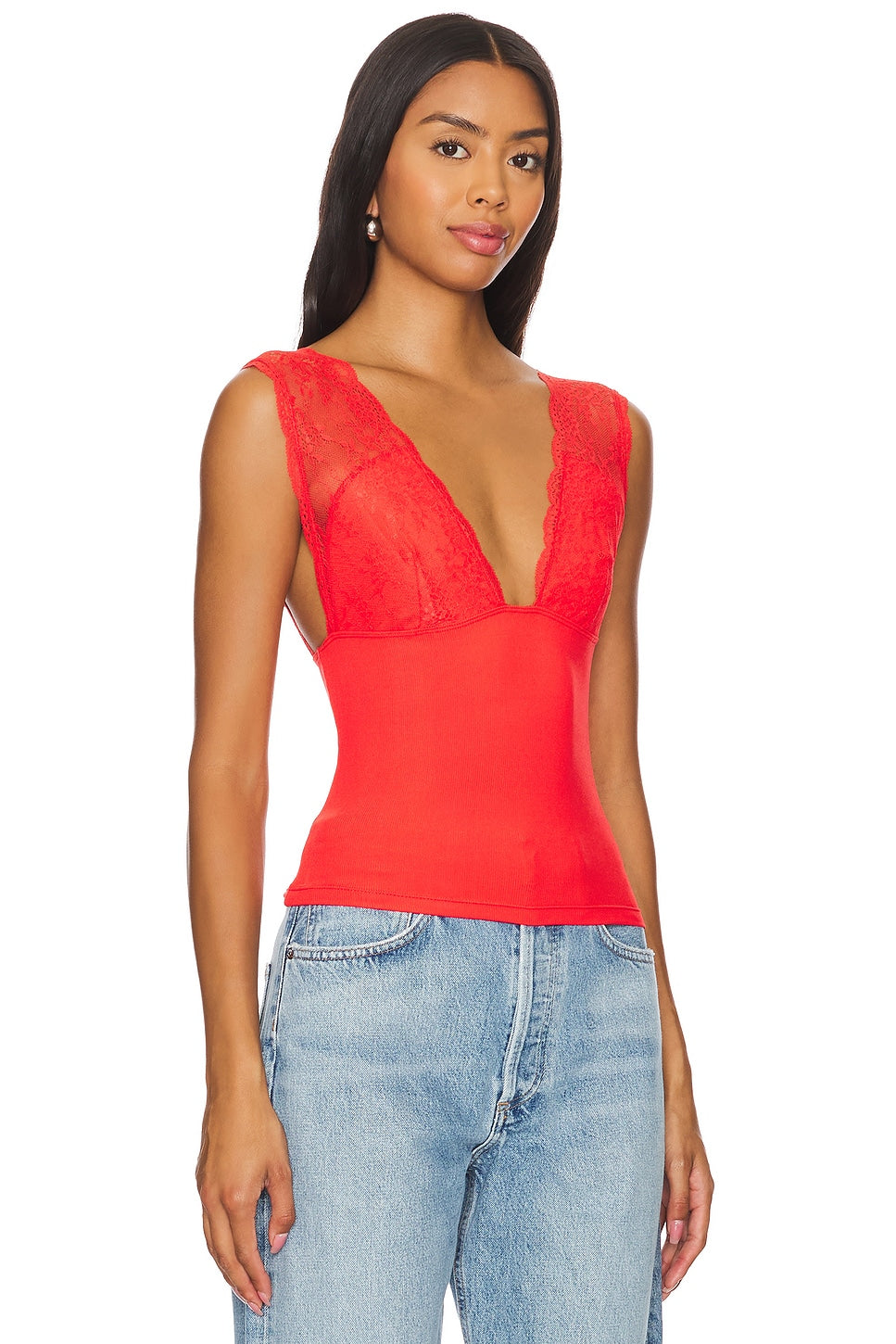 Power Play Cami Top - Poppy Red
