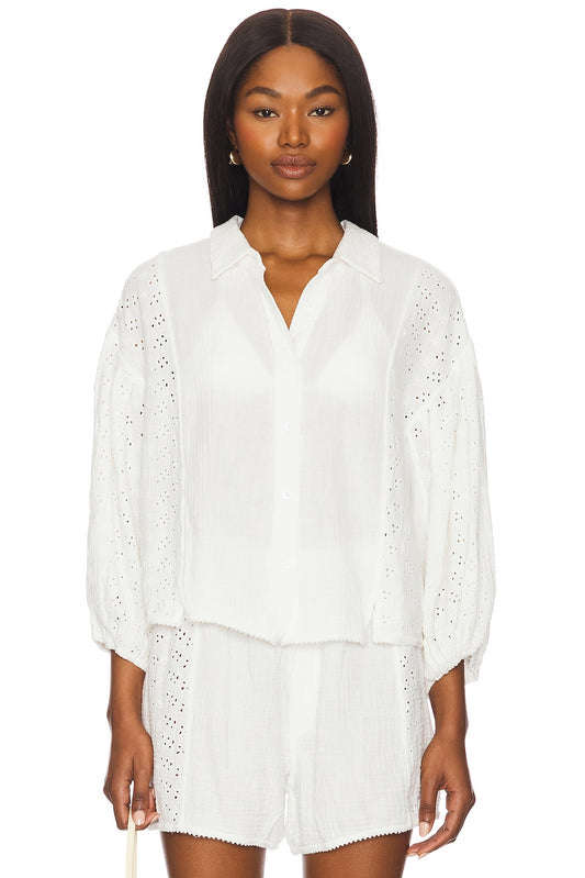 Full Bloom Shirt - Ivory