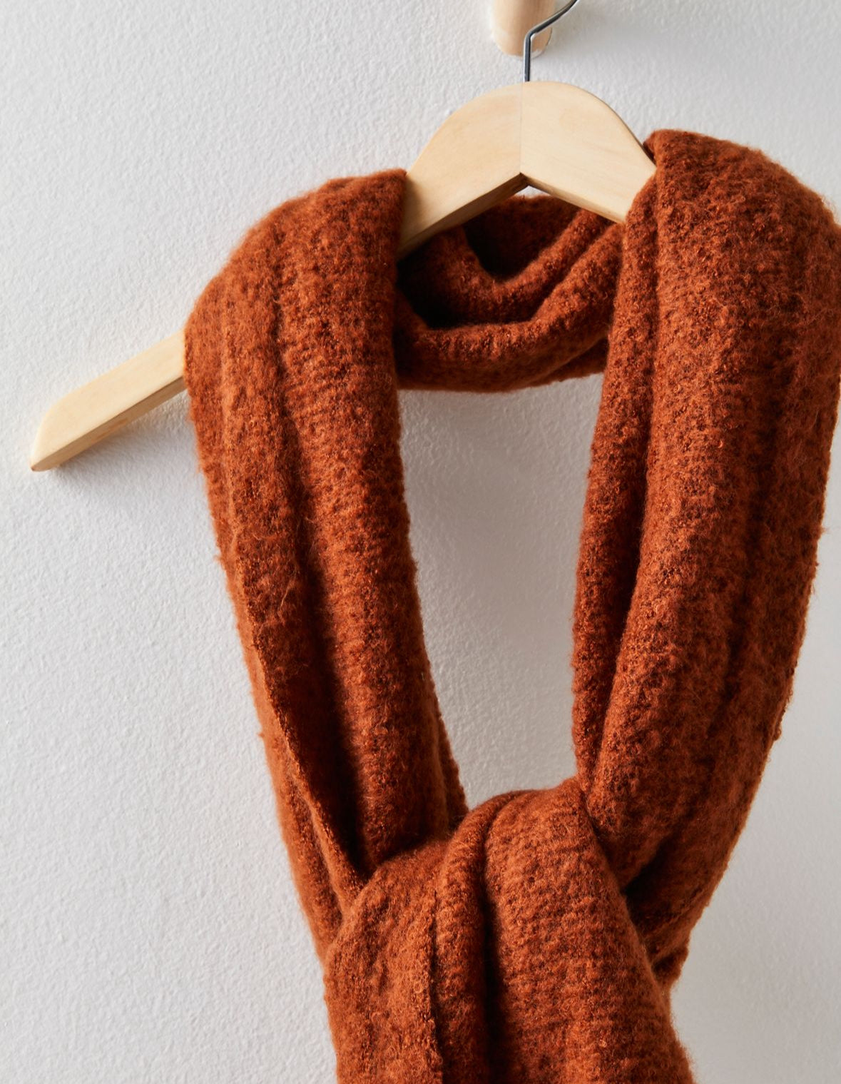 Rangeley Recycled Blend Scarf - Gingerbread