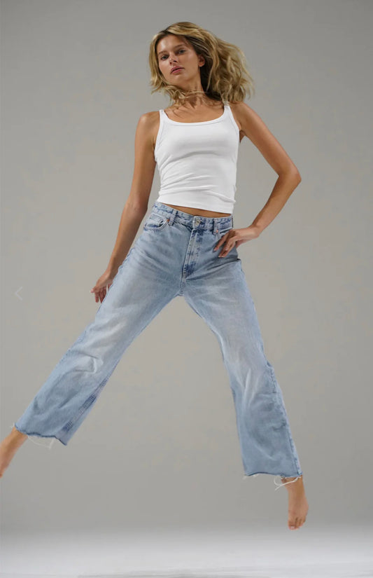 Timeless Ribbed Tank - White