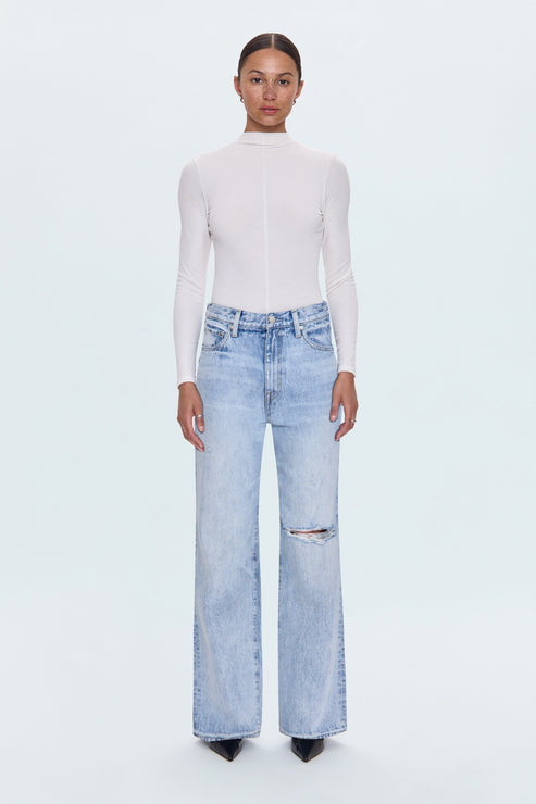 Hendrix High Rise Baggy - Revel Distressed