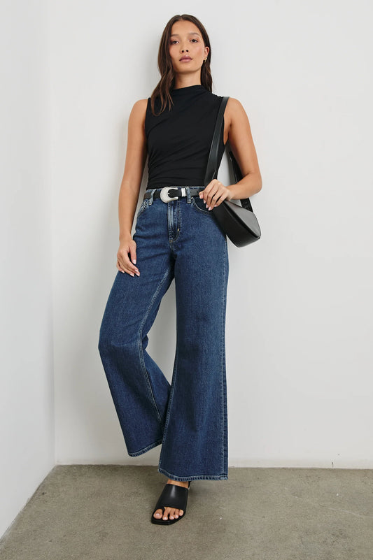 Rodeo Belt-Black/Silver