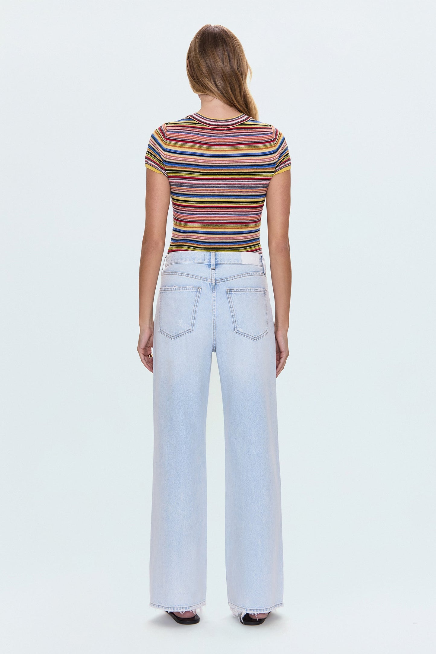 Hendrix High Rise Baggy Jeans - Waterfall
