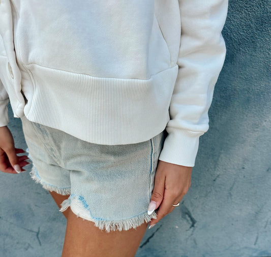 Phoebe Cardigan - Anchorage Cream