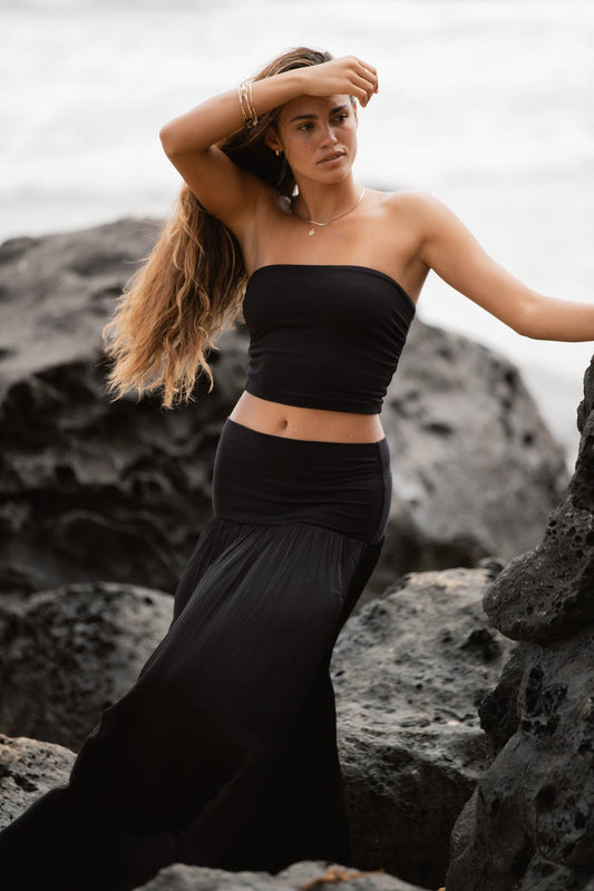Blake Maxi Skirt - Black