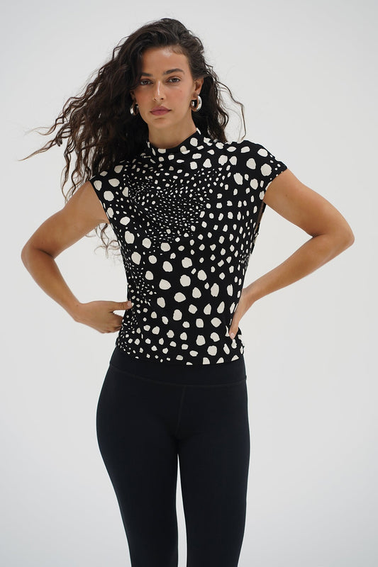 Elliott Sleeveless Top - Stingray 2X1