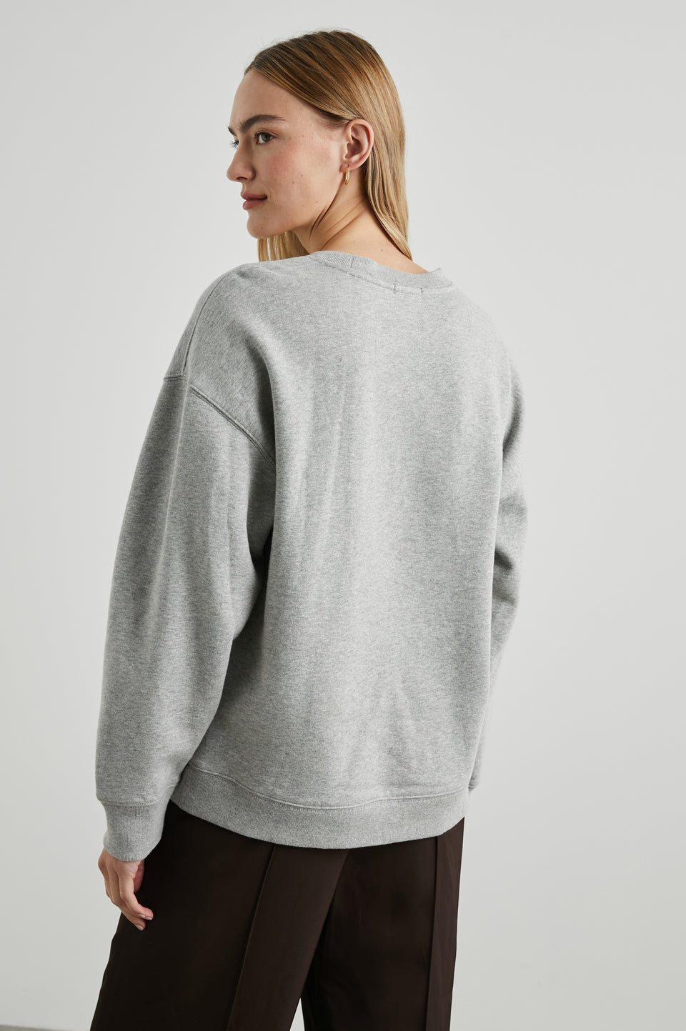 The Varsity Sweatshirt - Heather Grey