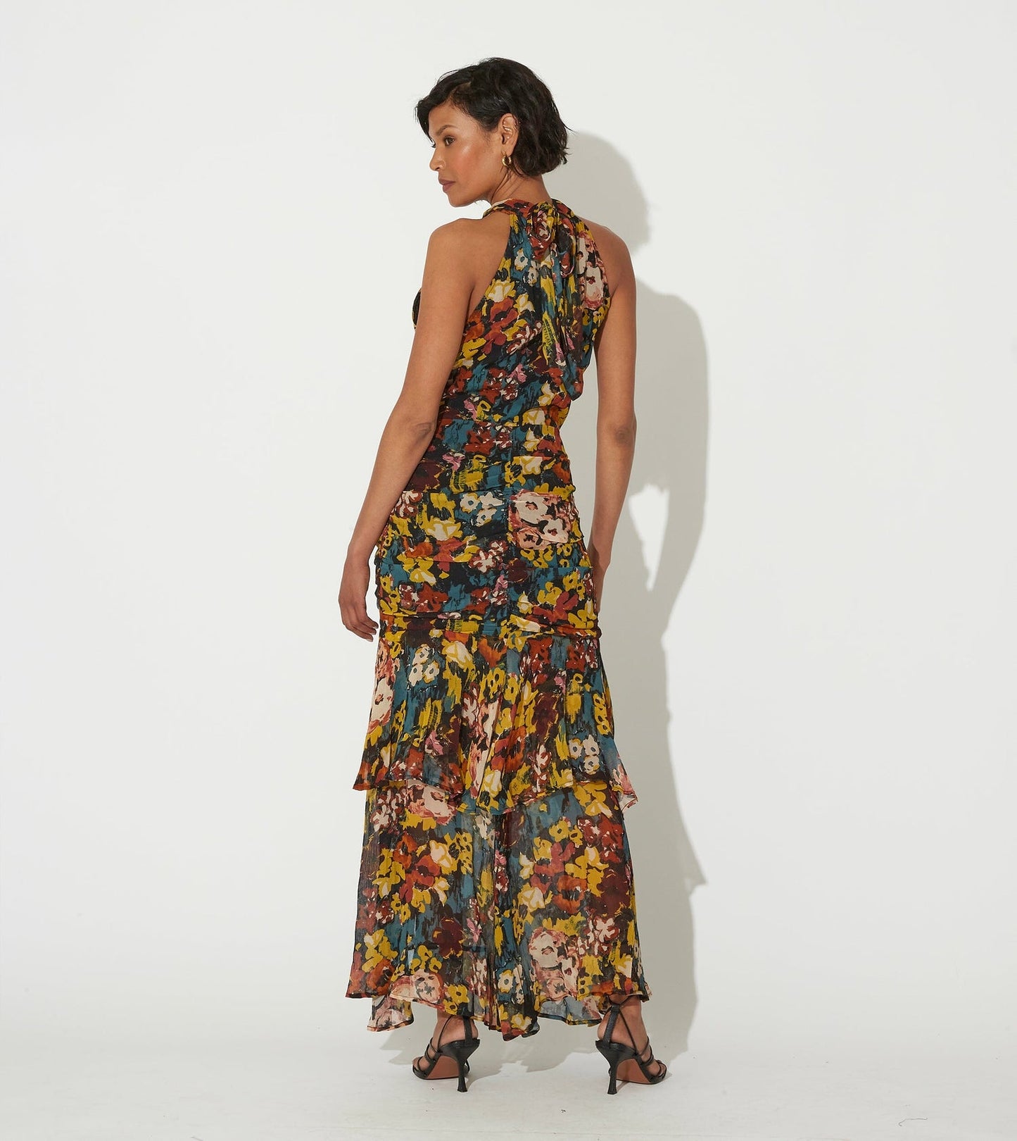 Gianna Midi Dress - Monet