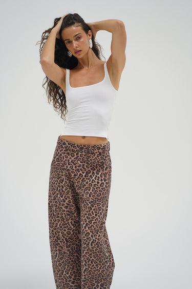 Cross Creek Leopard Pant - Leopard