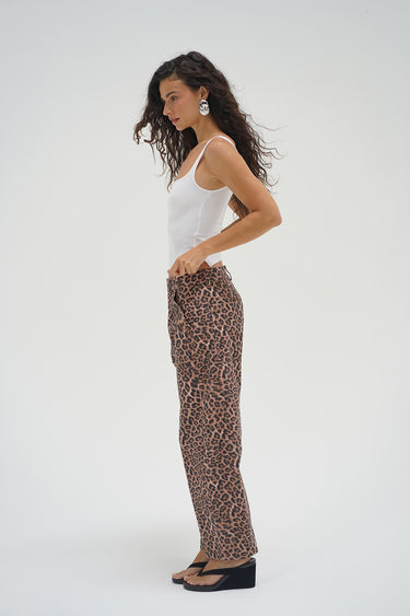 Cross Creek Leopard Pant - Leopard
