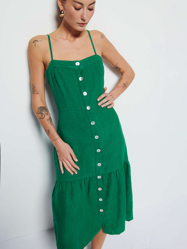 Luciana Dress - Verdant Green
