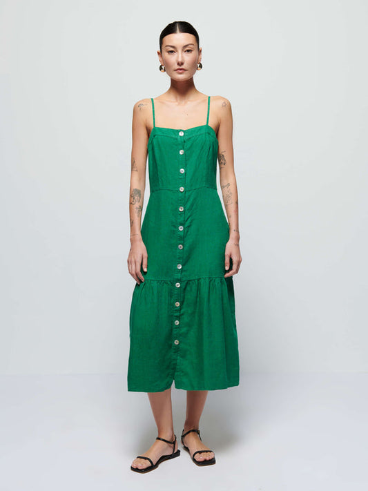 Luciana Dress - Verdant Green