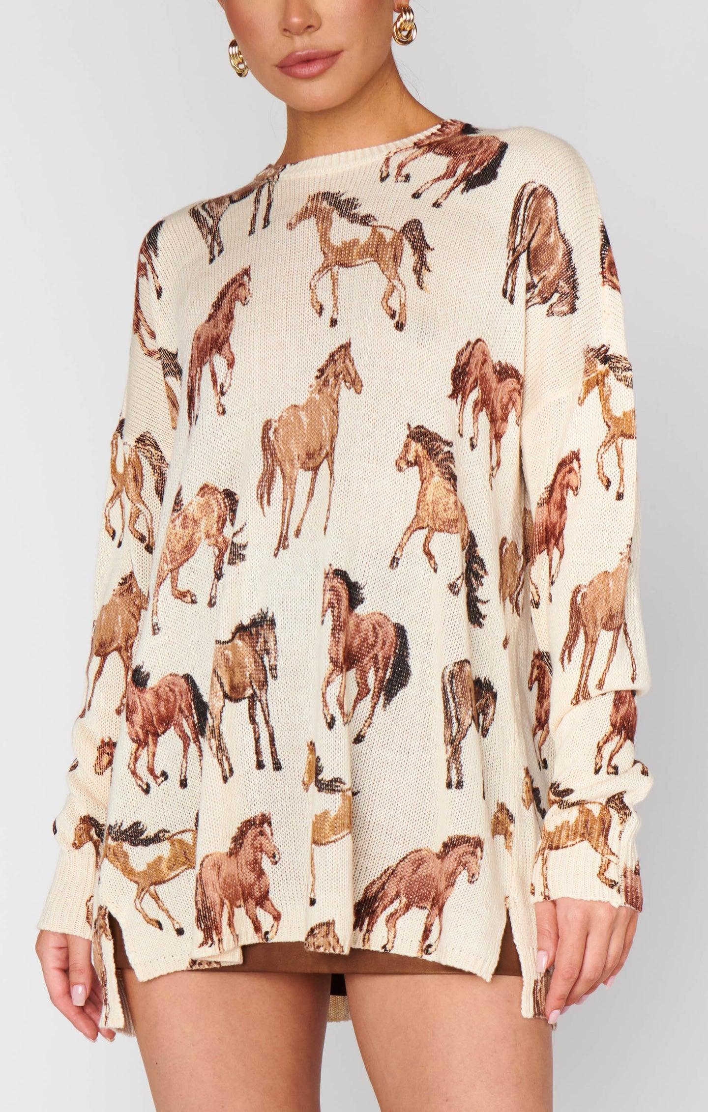 Bonfire Sweater - Wild Horses