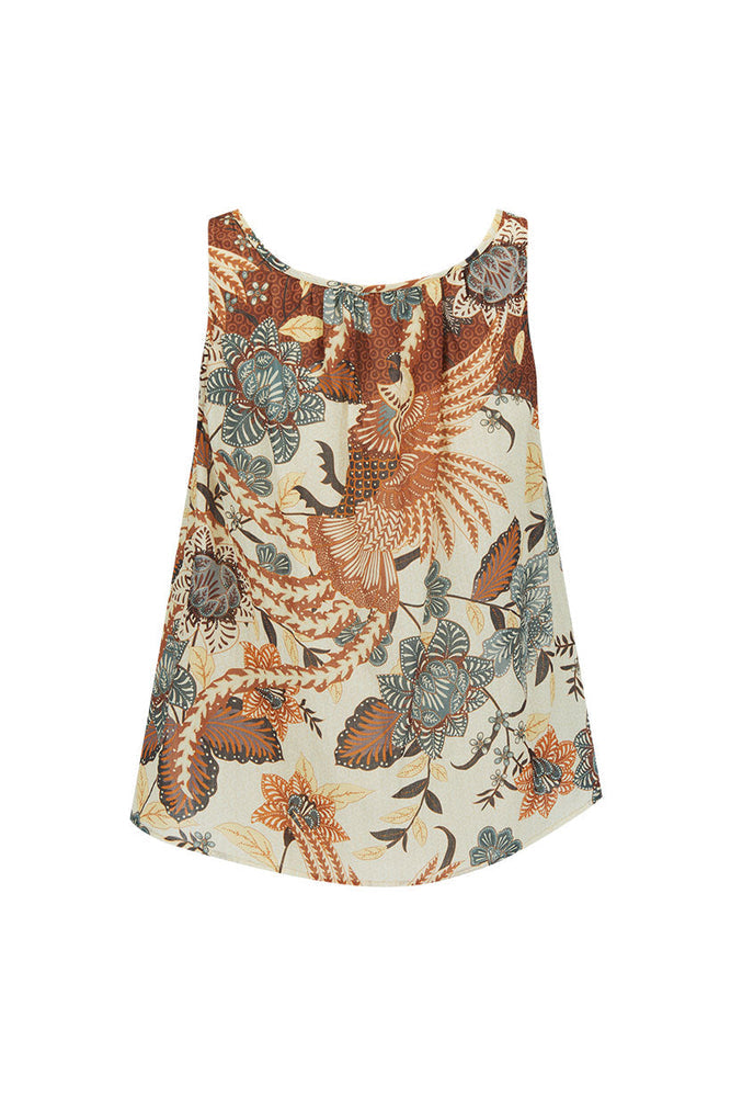 Volcano Goddess Cami - Coconut