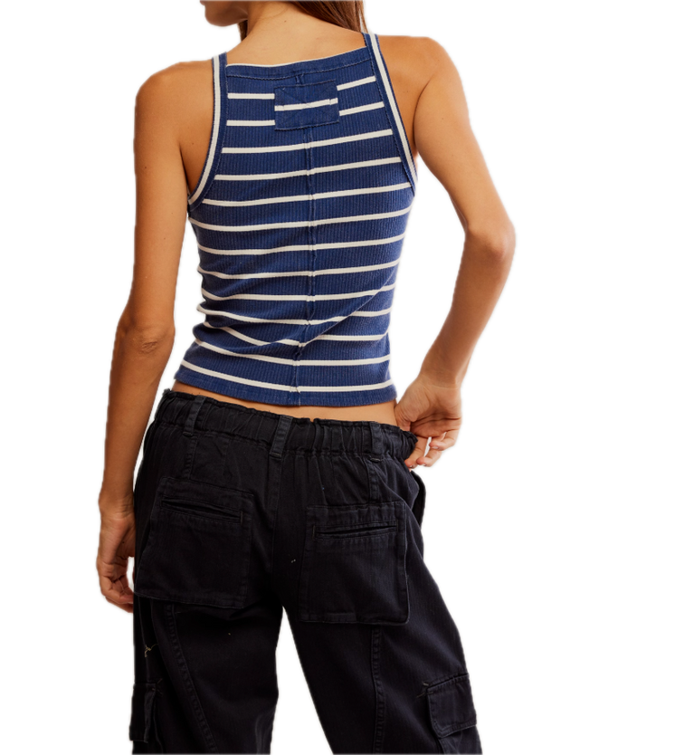 Mia Tank - Navy Combo