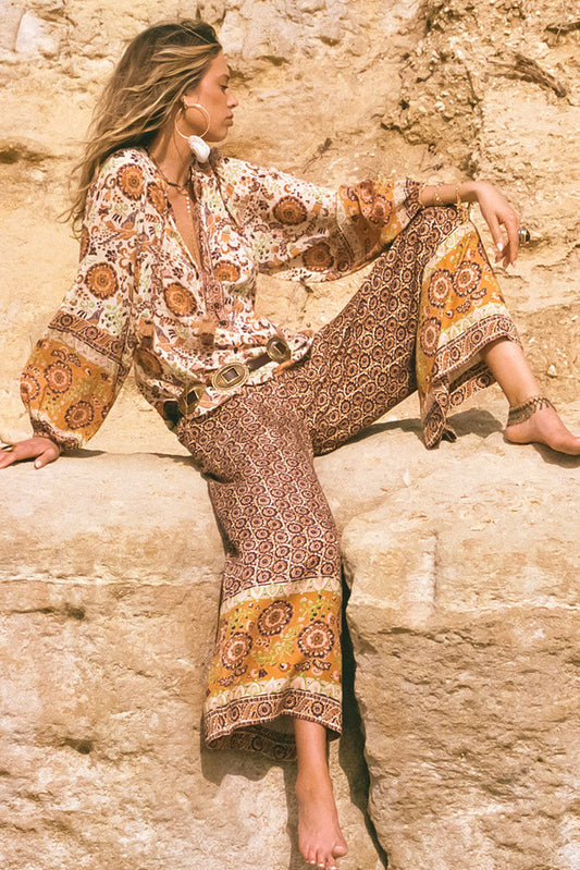 Sannah Pant - Golden Ochre