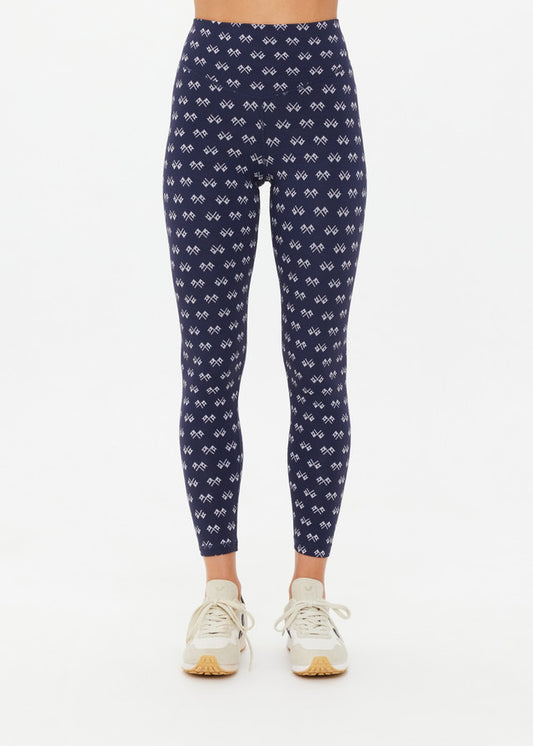 Cruzada 25in High Midi Pant - Jacquard