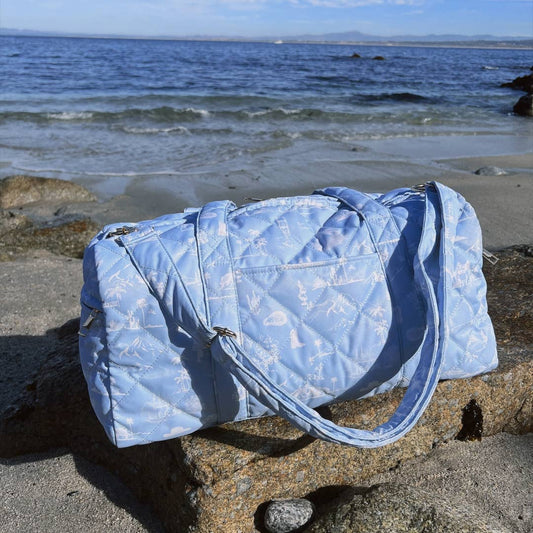 Toile Coastal Cowboy Duffle Bag