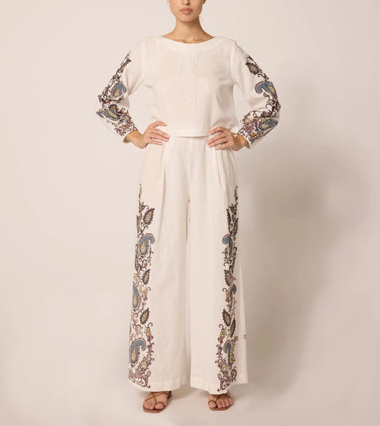 Beau Pant - Veneto Paisley