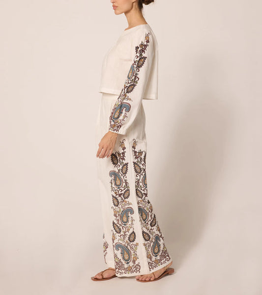 Beau Pant - Veneto Paisley