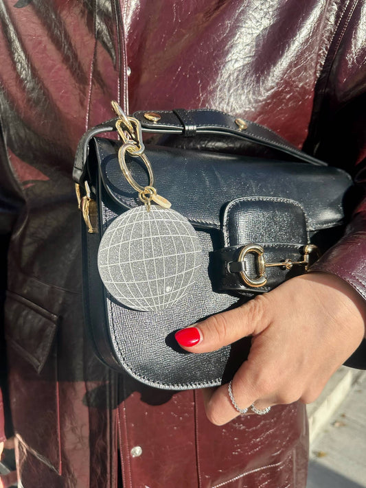 Disco Ball Bag Charm & Keychain