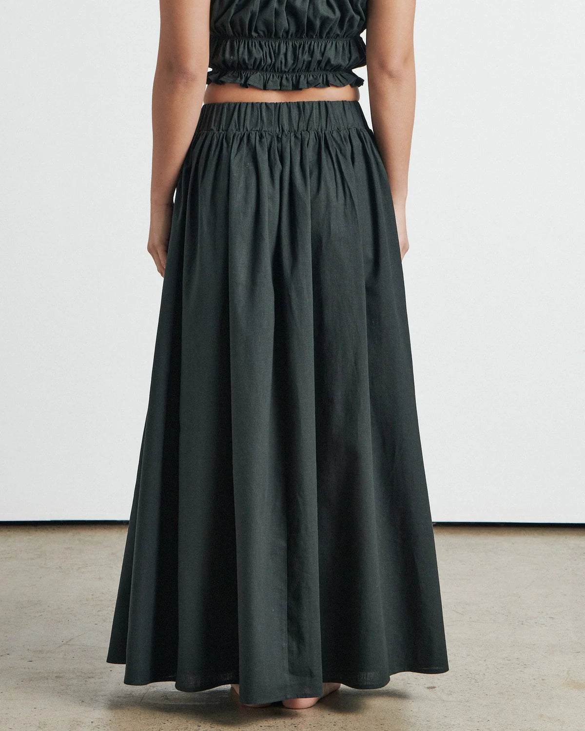 Layne Maxi Skirt - Black