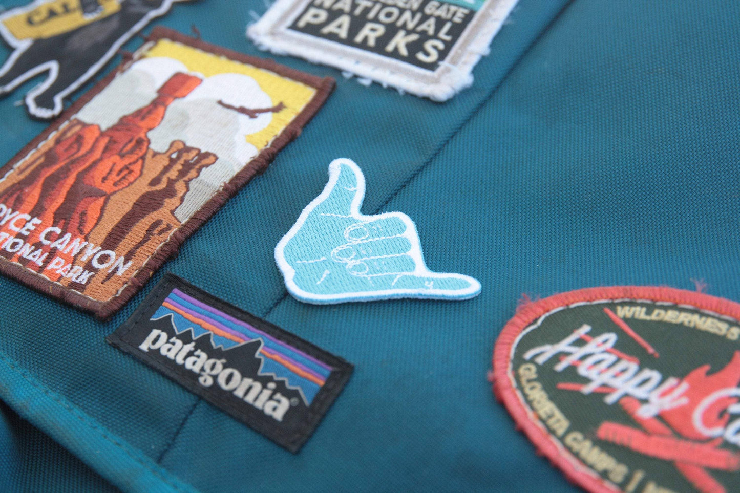 Hang Loose Shaka Patch