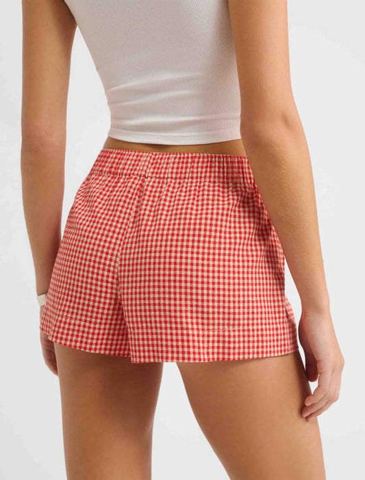 Ex Boyfriend Boxer - Cherry Gingham