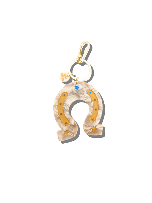 Horseshoe Bag Charm & Keychain