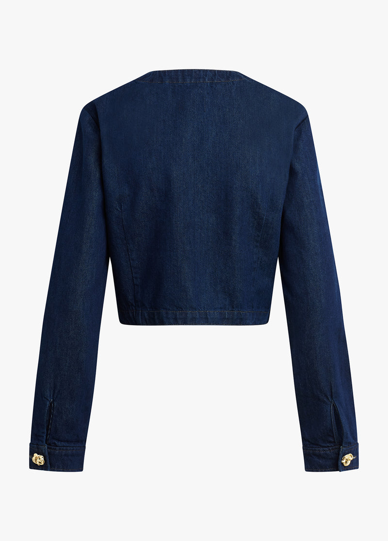 The Denim Emily Jacket - Stout