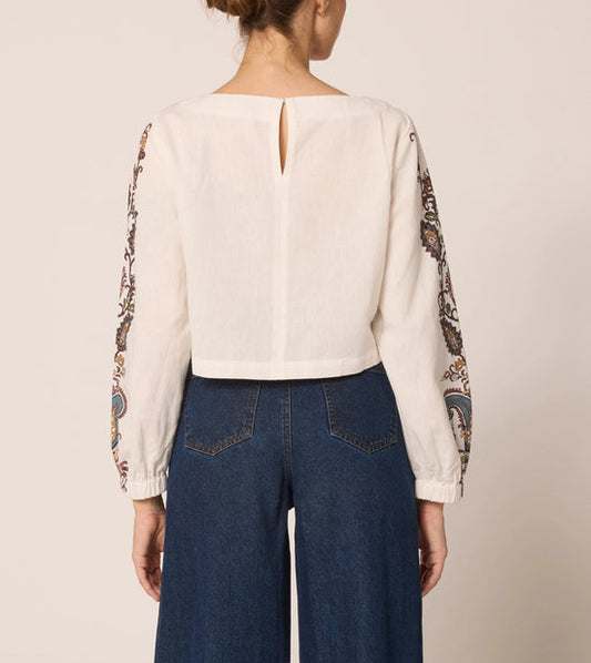 Georgia Blouse - Veneto Paisley