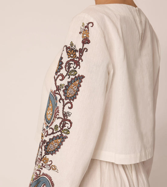 Georgia Blouse - Veneto Paisley