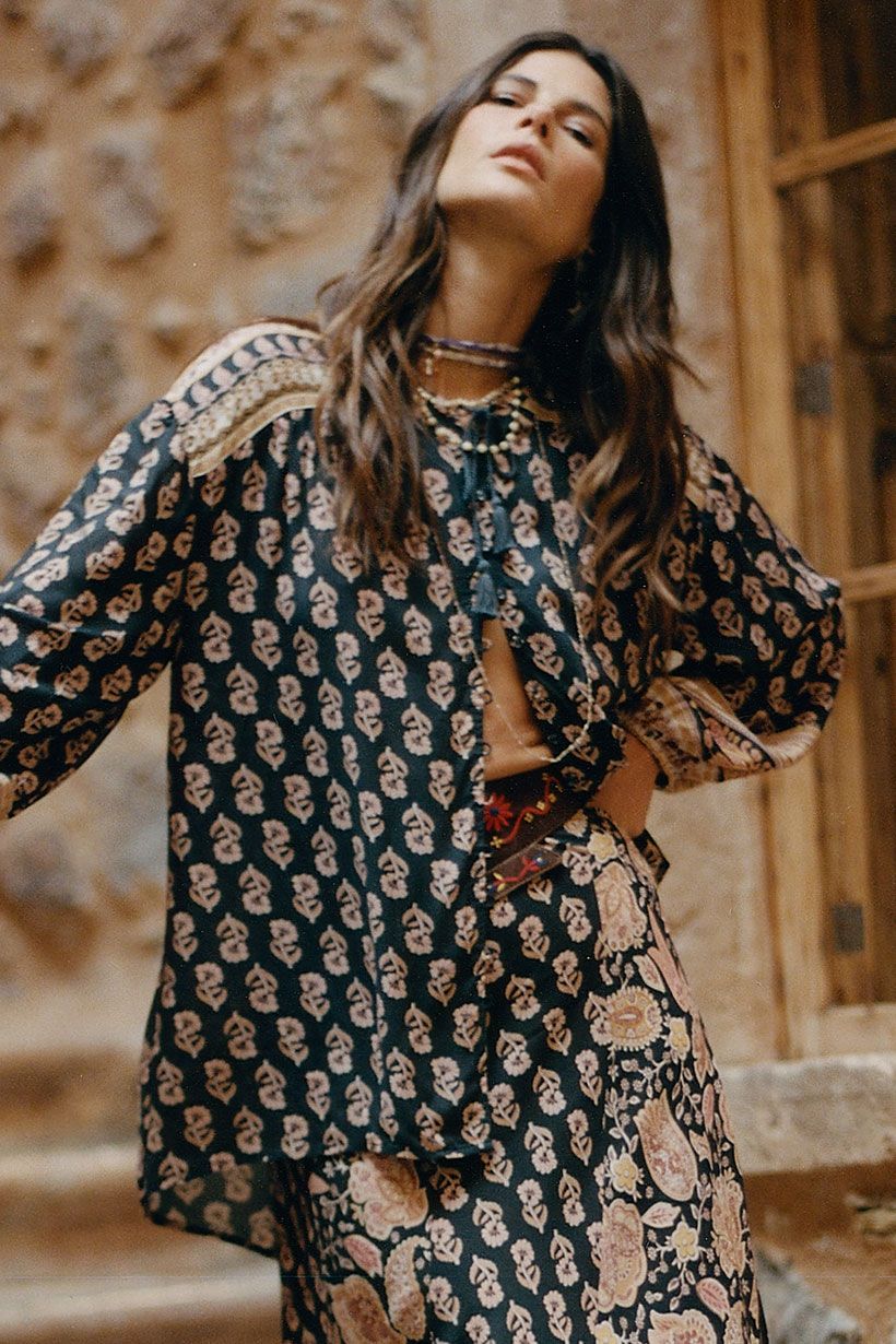 Marmont Blouse - Whiskey