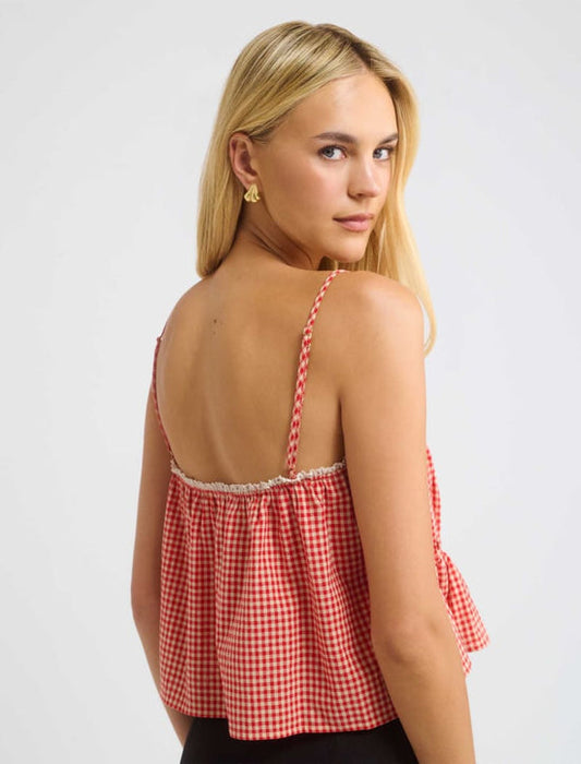 Picnic Tank - Cherry Gingham